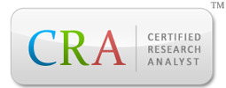 CRA (Certified Research Analyst)
